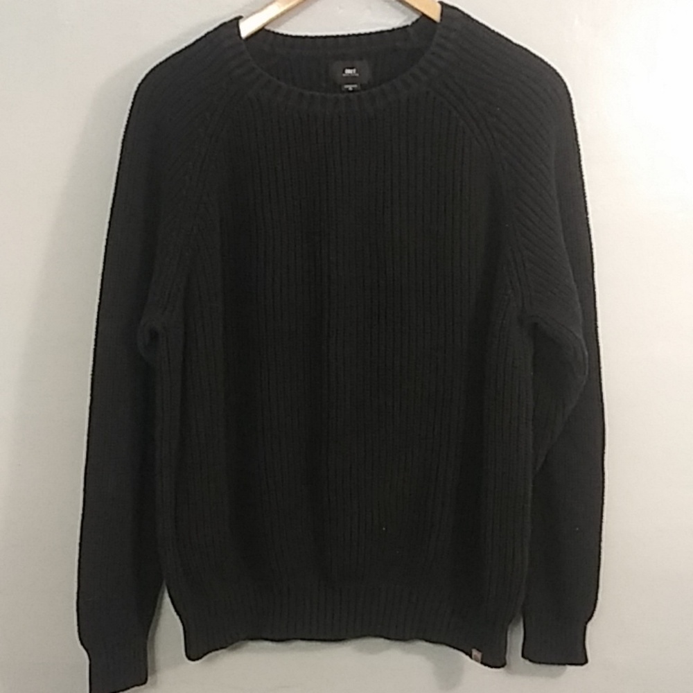 OBEY Ribbed Cotton Crewneck Sweater sz. XL
